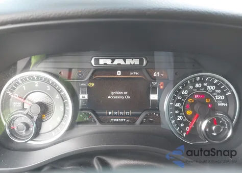 2023 Ram 1500 Big Horn 4X4 5'7 Box из США, поврежденный, VIN 1C6RRFFG2PN597791